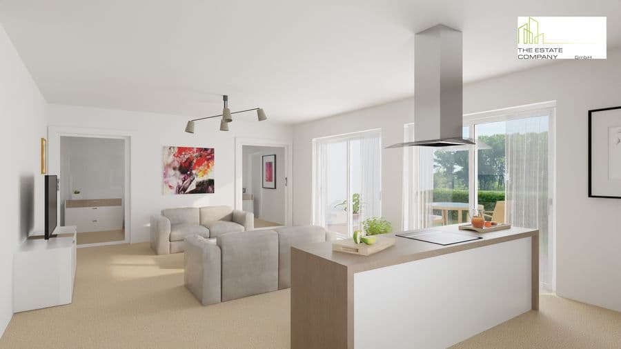 Penthousewohnung im Neubau mit Terrasse, Dorstadt