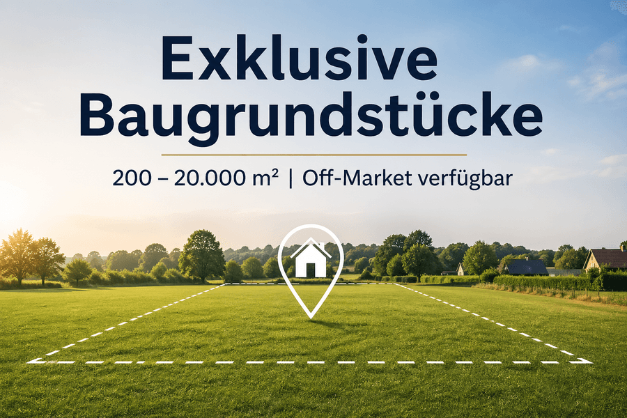 Grundstücke für EFH bis Projektentwicklung | 200–20.000 m², Hannover