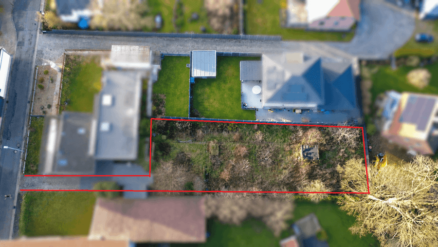 Attraktives Baugrundstück mit projektierter Doppelhaushälfte in Lehre, Lehre-Groß Brunsrode